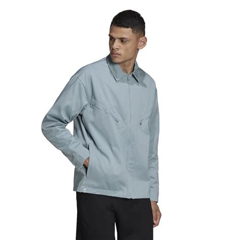 adidas herren blouson|adidas Originals Men's Adicolor Trefoil Twill Blouson.